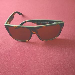 NEW Tommy Hilfiger Elimp OM563 Rectangle Tortoise Frame Brown Men's Sunglasses